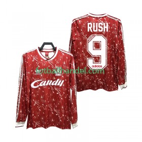 Herre Fotballdrakter Liverpool Rush 9 1989 Hjemme Retro 1991 Langermet